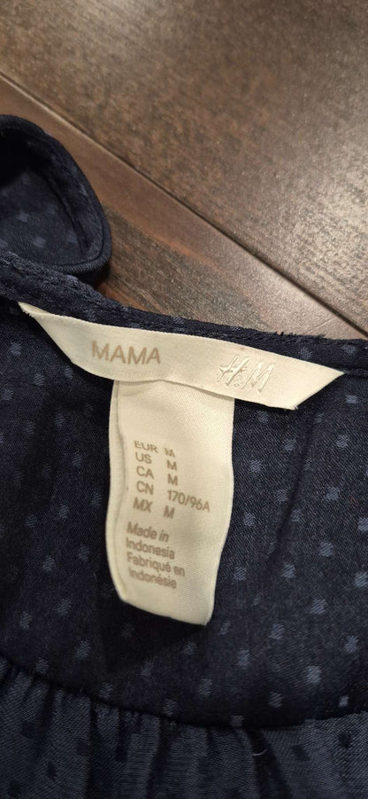 2 Maternity Dresses, Black and Blue Size Small, EUC, Maternity S (4-6)
