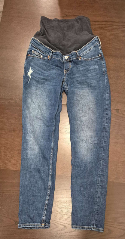 H&M Mama Maternity Jeans, size 6/8, EUC, Maternity S (4-6)