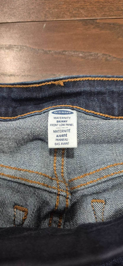 2 Pairs Old Navy Maternity Jeans, Size 4, EUC, Maternity S (4-6)
