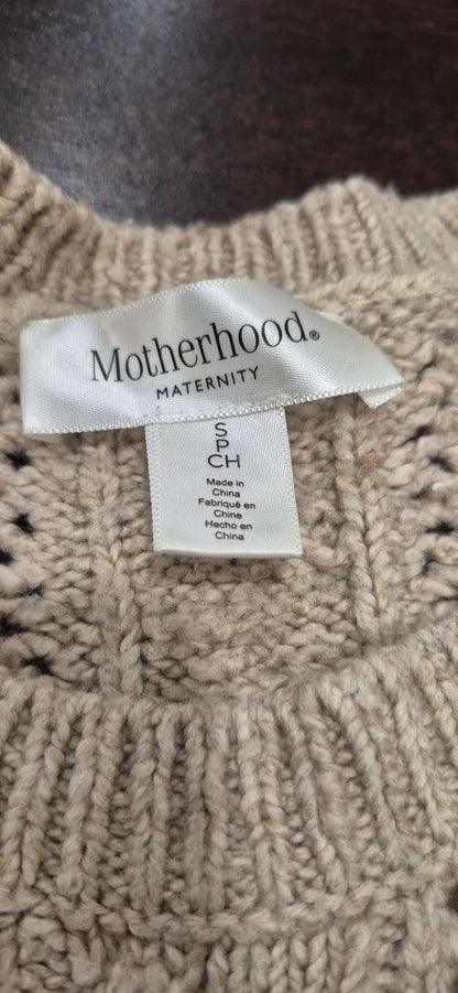 Two Motherhood Maternity Sweaters, Size Small, EUC, Maternity S (4-6)