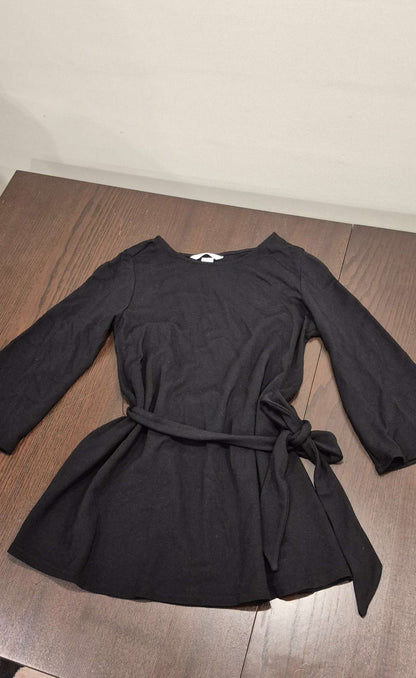 3 Black Maternity Long Sleeve Blouses, Size Small, EUC, Maternity S (4-6)