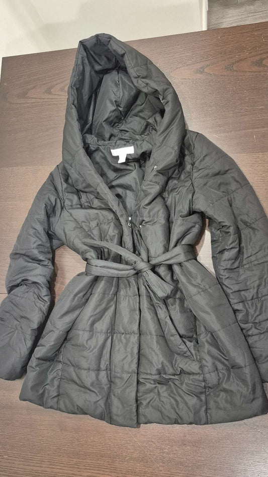 Motherhood Maternity Black Winter Coat, Size Small, EUC , Maternity S (4-6)