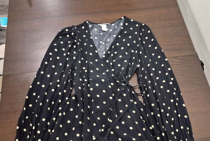 3 Black Maternity Long Sleeve Blouses, Size Small, EUC, Maternity S (4-6)