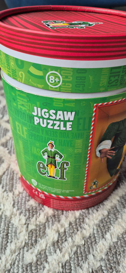 Buddy The Elf Christmas Puzzle, EUC
