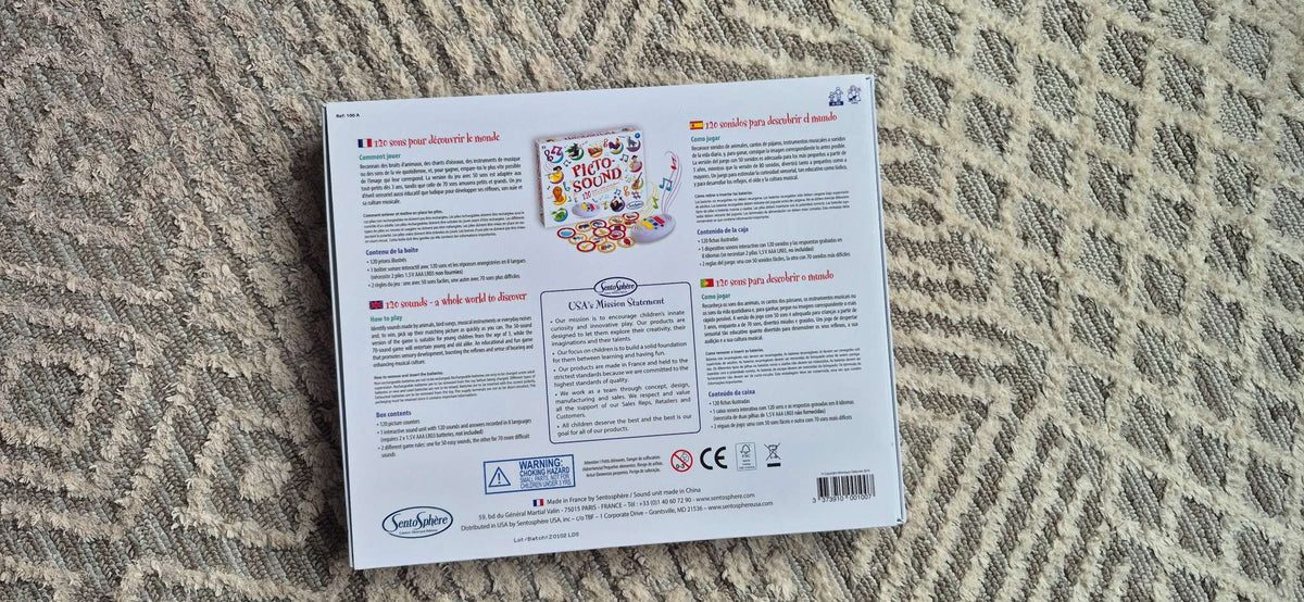 Picto-Sound Board Game, EUC