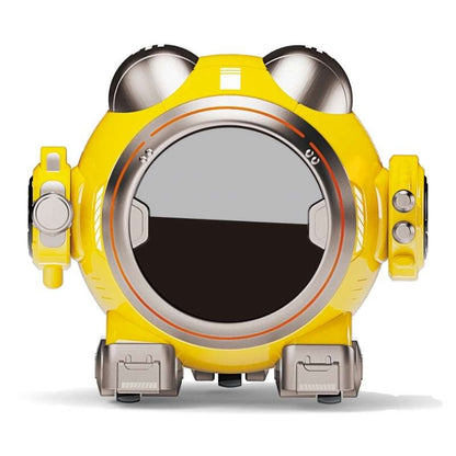 Remote-Controlled Interactive Robot Toy for Kids, Touch Sensor Control, LED Display, Battery Powered, Ages 3+ (Yellow)