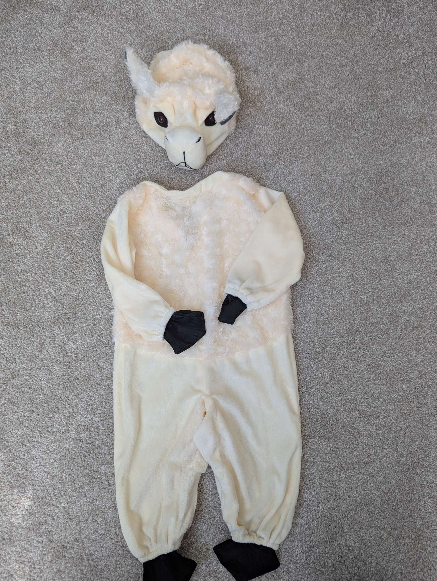 2 piece llama costume, Kids 12 Month (9-12M)