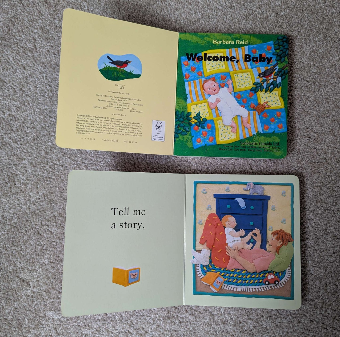 Welcome Baby book bundle