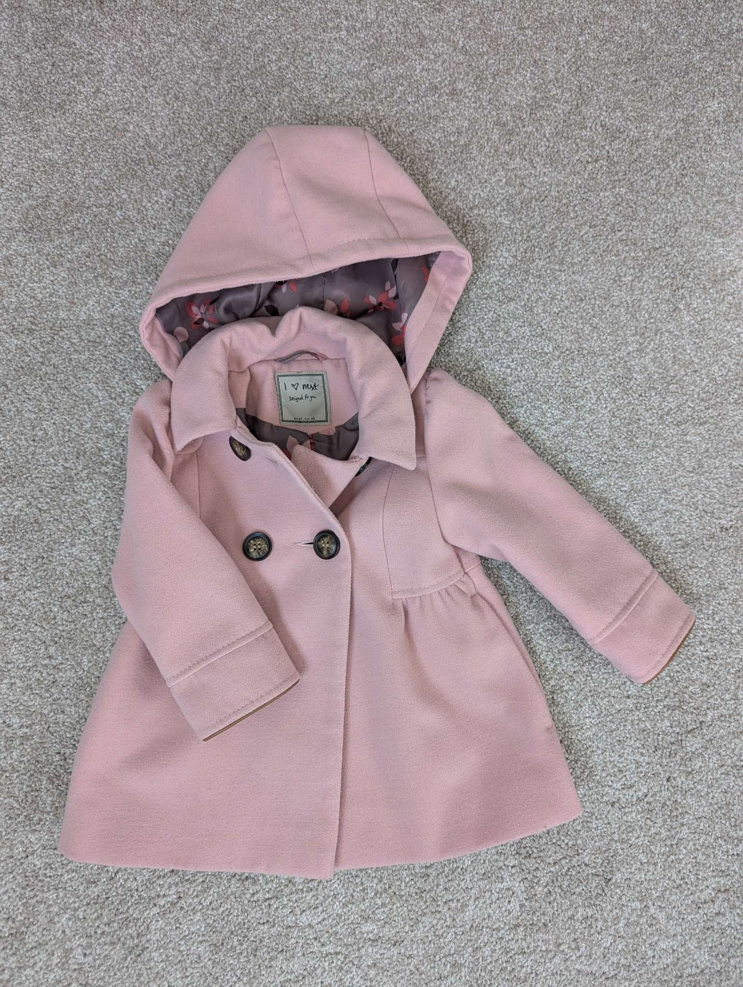 Next UK pink coat, Kids 24 Month (18-24M)