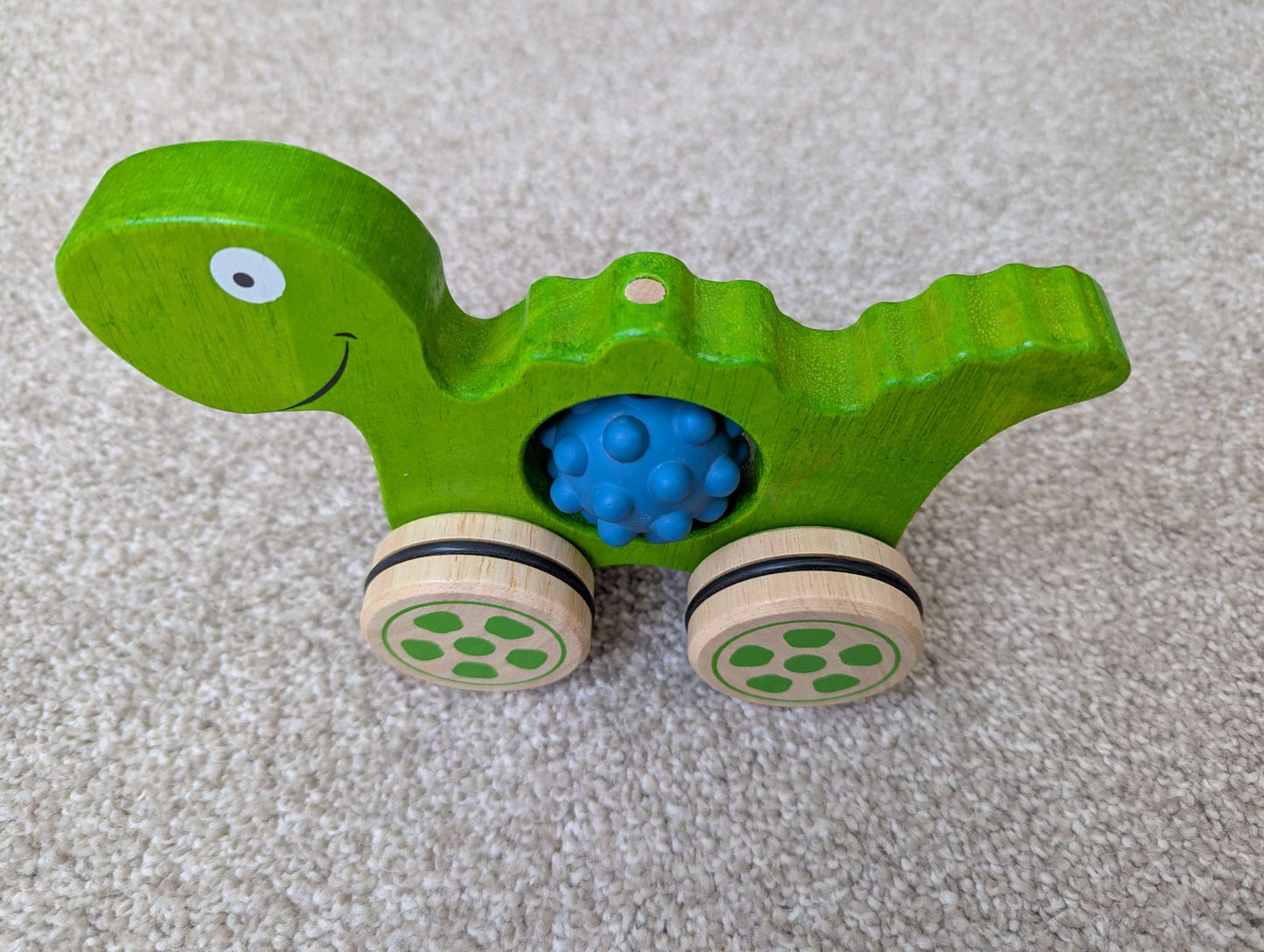 Dinosaur push toy