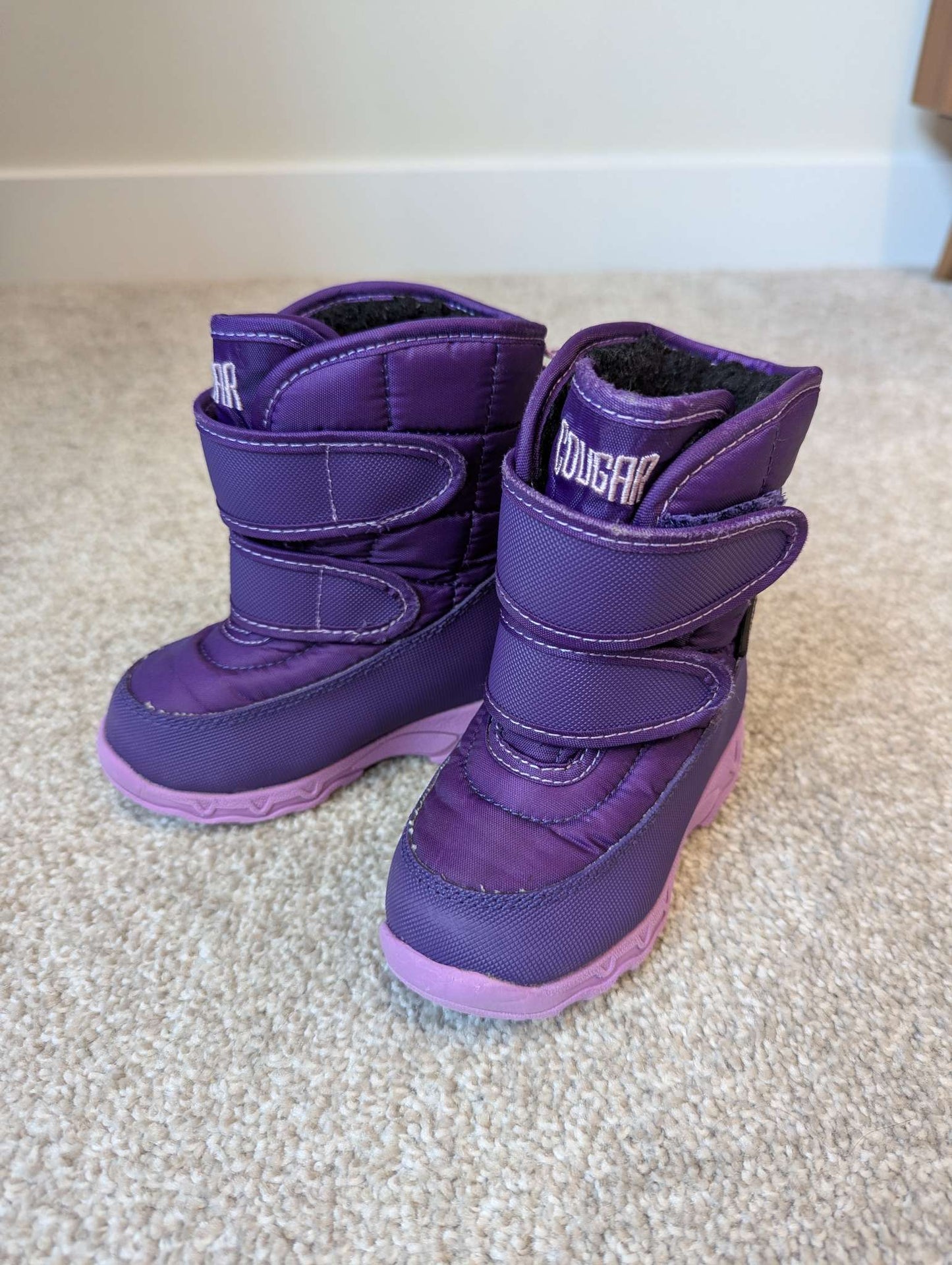 Cougar winter boots, Shoes 6 (Walkers:12-24 mth)