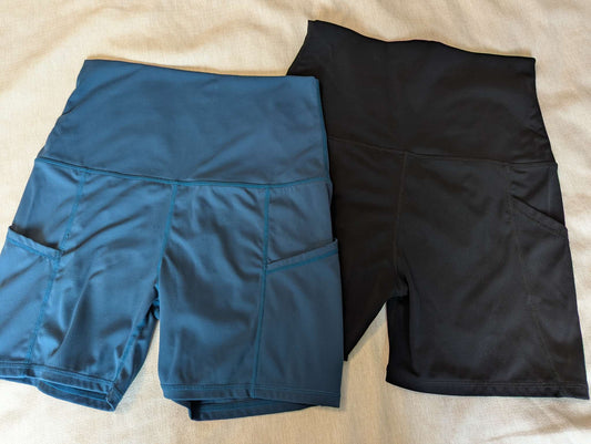 Maternity bike shorts bundle, Maternity S (4-6)