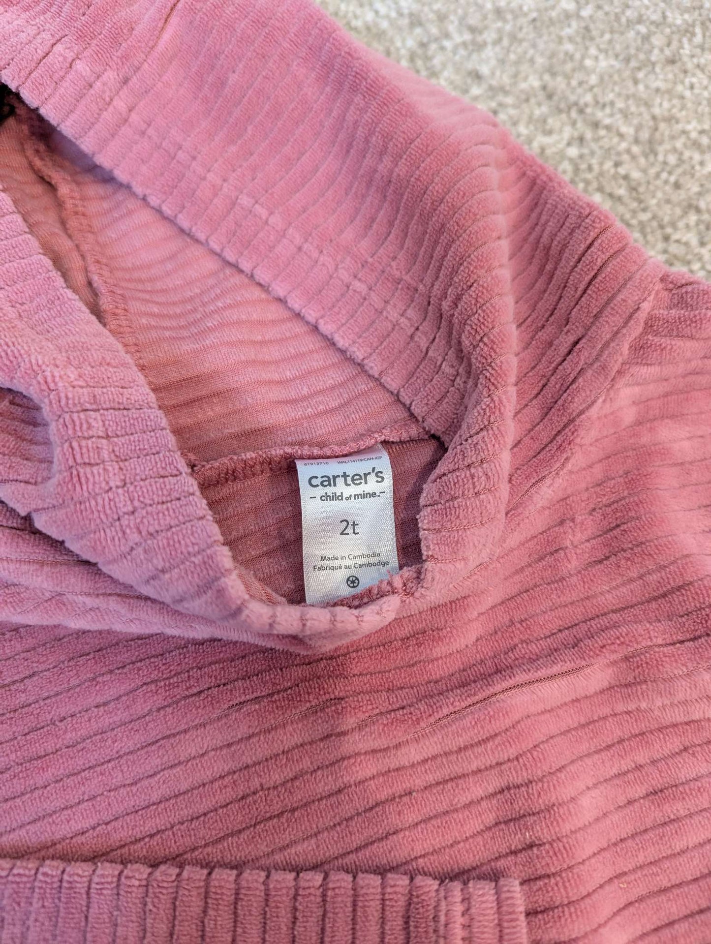 Carter's cozy set , Kids 2T