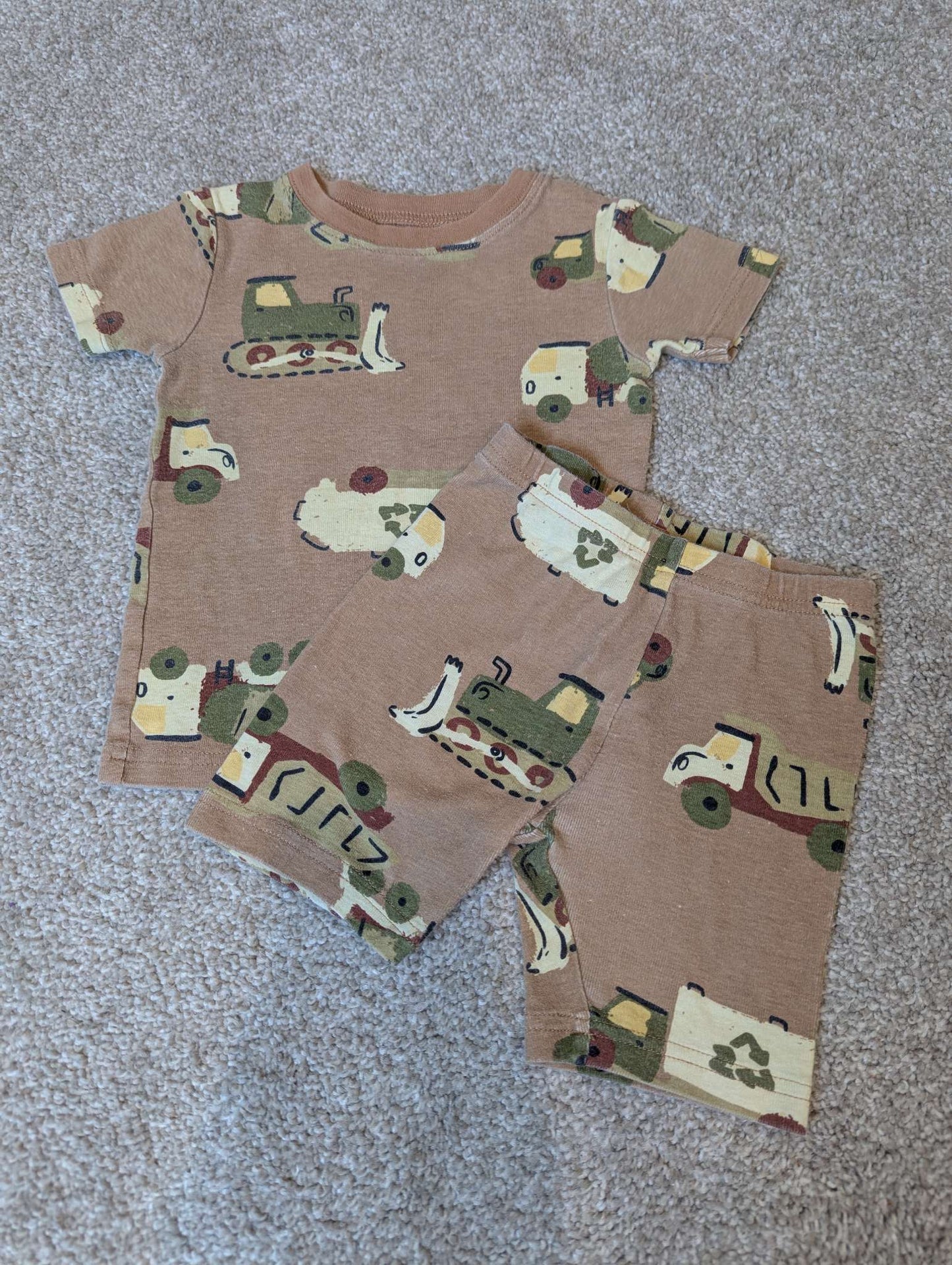 Vehicle pajama set , Kids 2T