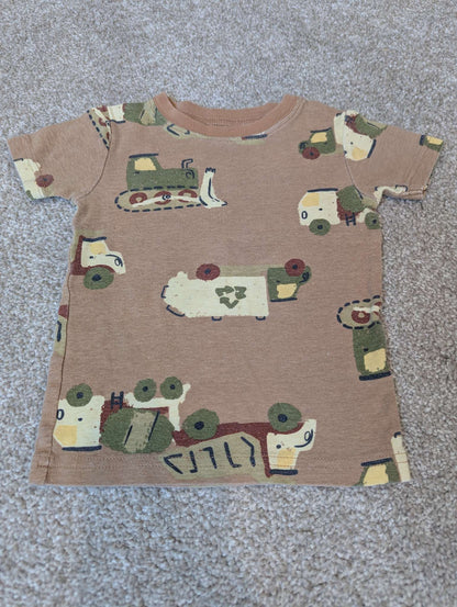 Vehicle pajama set , Kids 2T