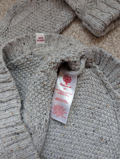 Canadiana knit sweater , Kids 5/5T