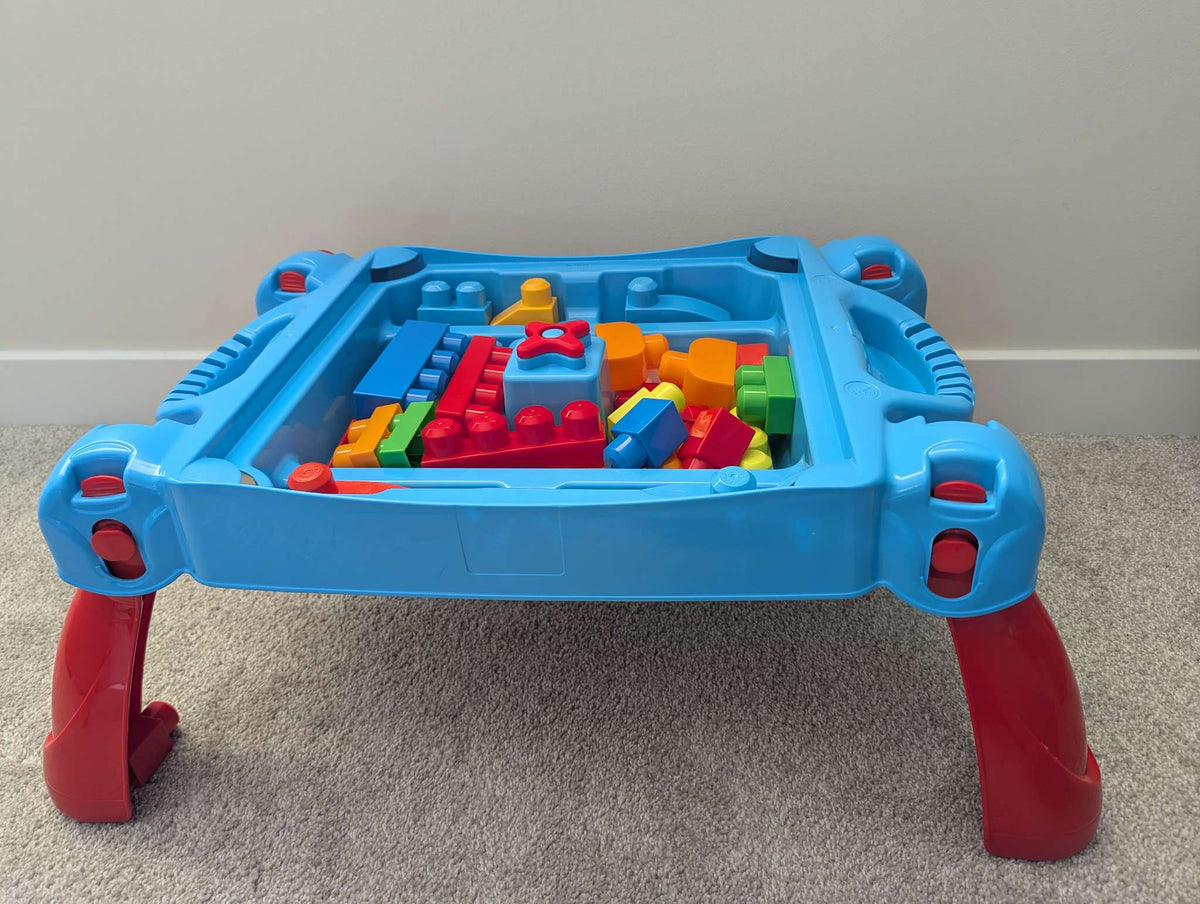 Mega Bloks table