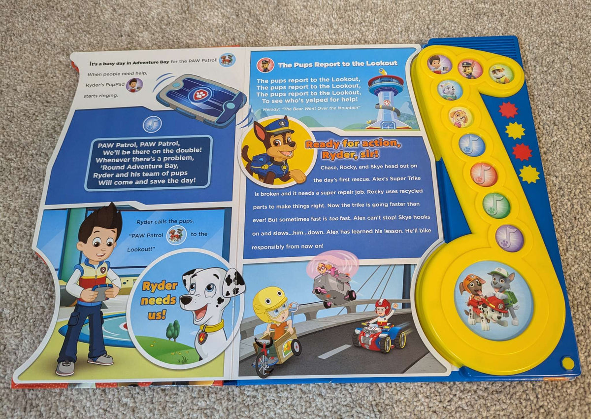 Paw Patrol Rhythms Book – Kids Fair