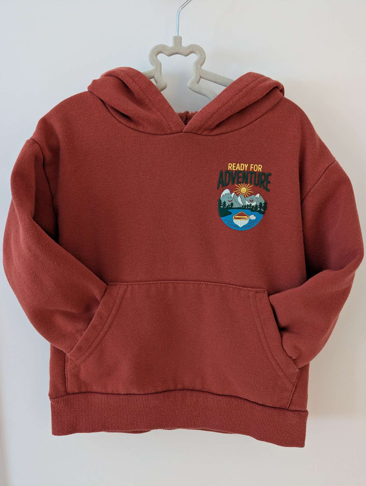 Ready for adventure hoodie, Kids 3T