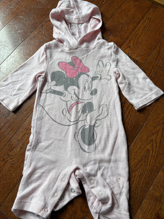 Disney Minnie Mouse Long Sleeve Outfit 0-3 months, Kids 3 Month (0-3M)