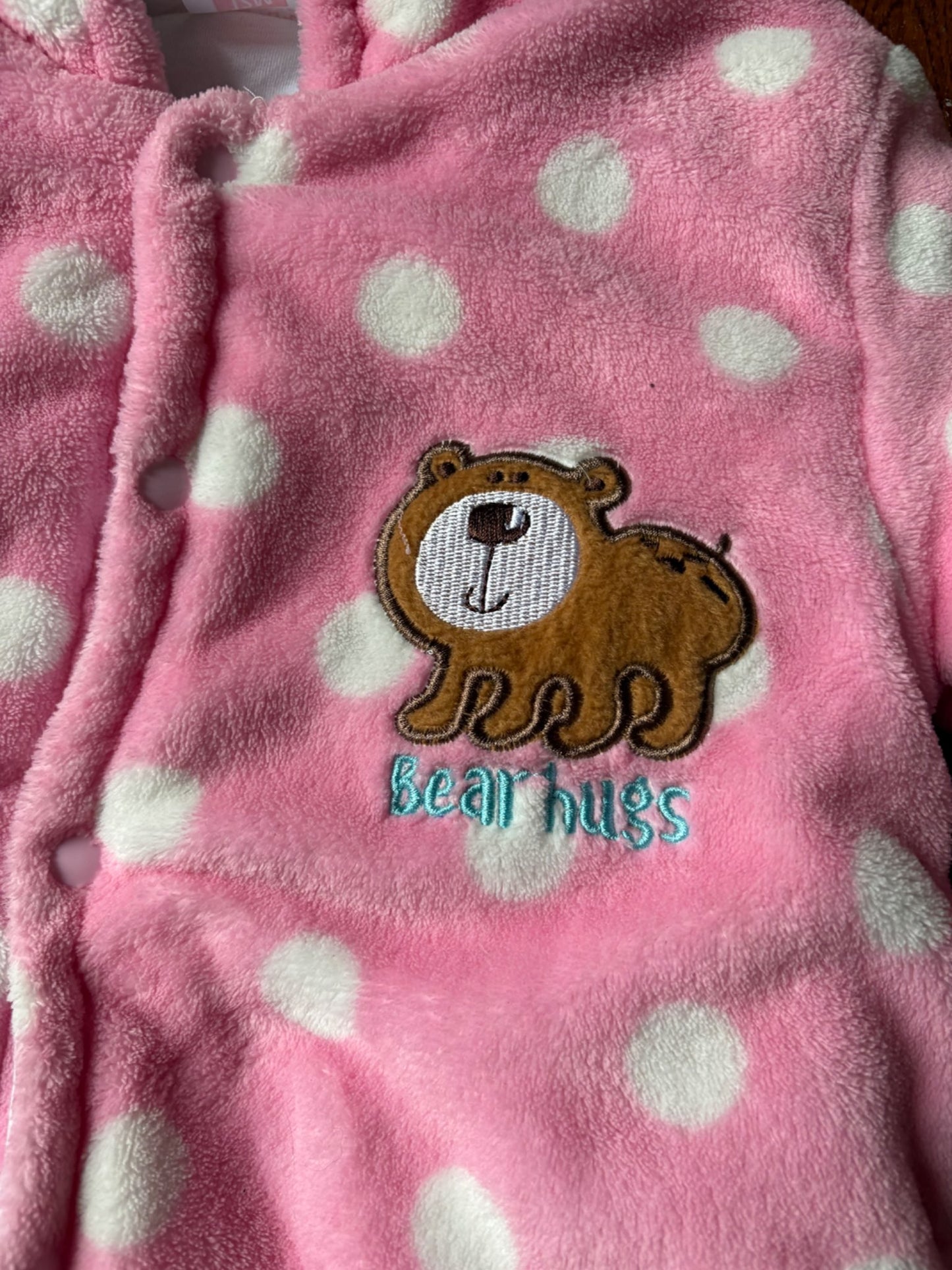 Fleece Bear Snowsuit 12 months , Kids 12 Month (9-12M)