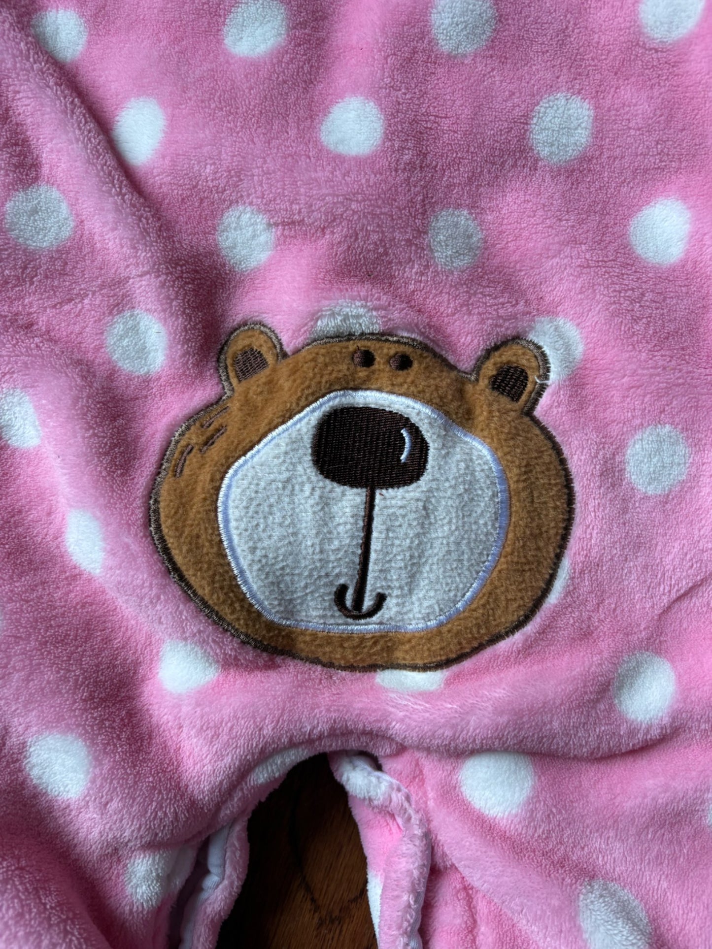 Fleece Bear Snowsuit 12 months , Kids 12 Month (9-12M)