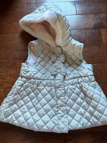 Grey Quilted Vest 24 months, Kids 24 Month (18-24M)