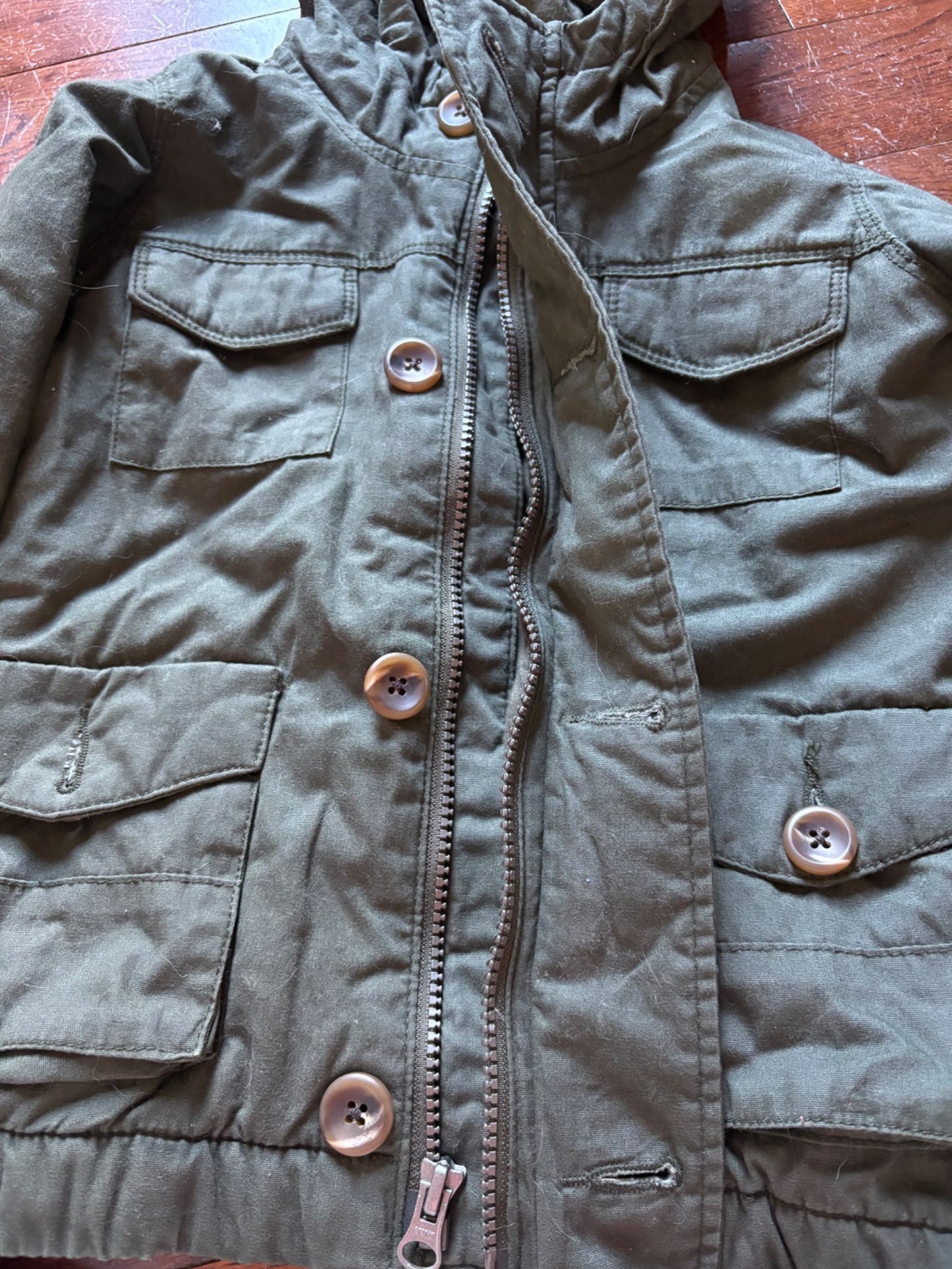 Old Navy Army Green jacket 4T, Kids 4/4T