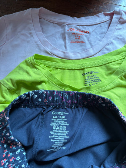 George/Joe Fresh Tshirts and Legging bundle 10-12, Kids 10