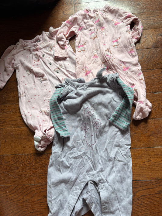 Baby Sleepers 0-3 Months, Kids 3 Month (0-3M)