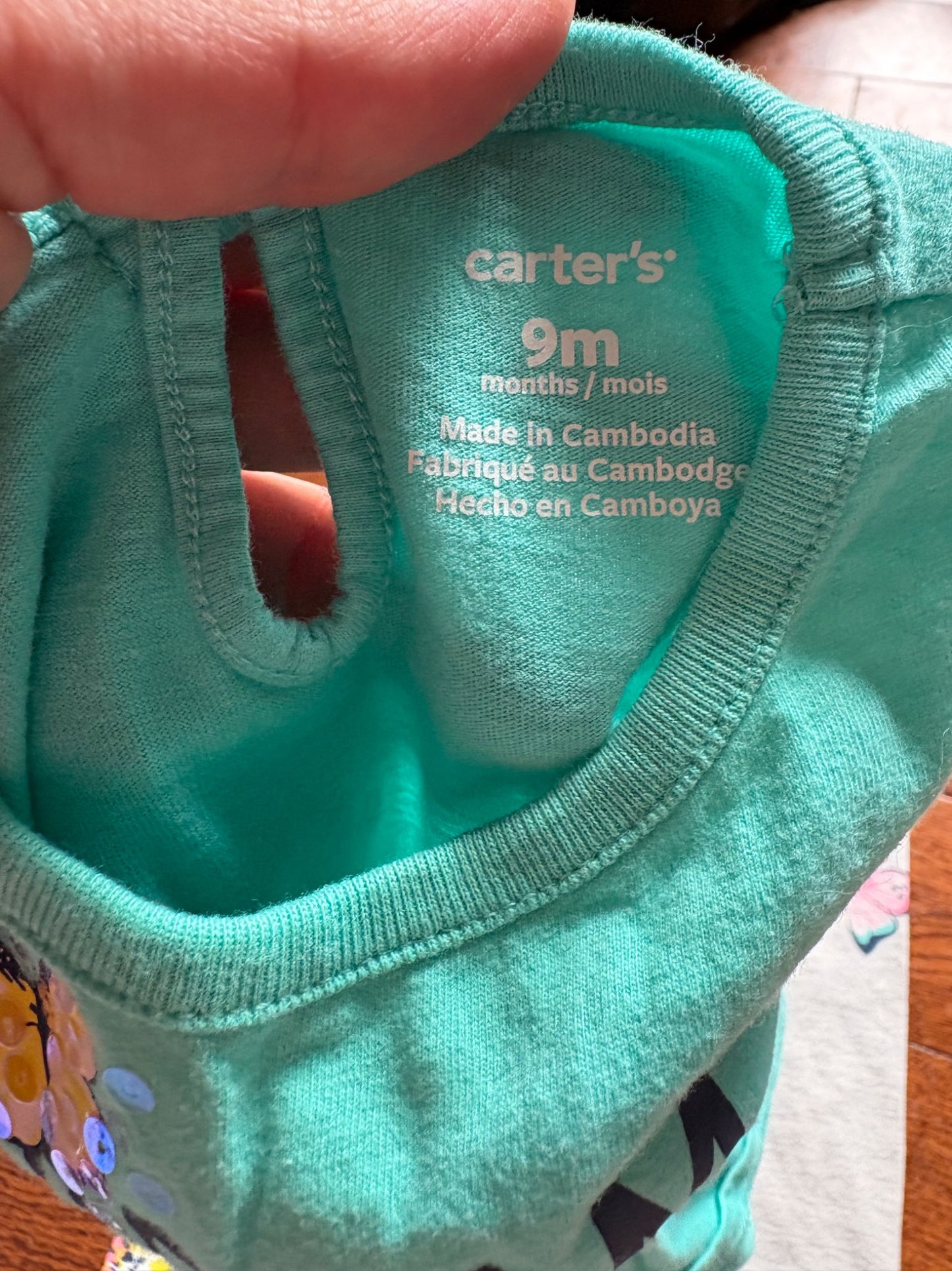 Carters matching set 9 months , Kids 9 Month (6-9M)