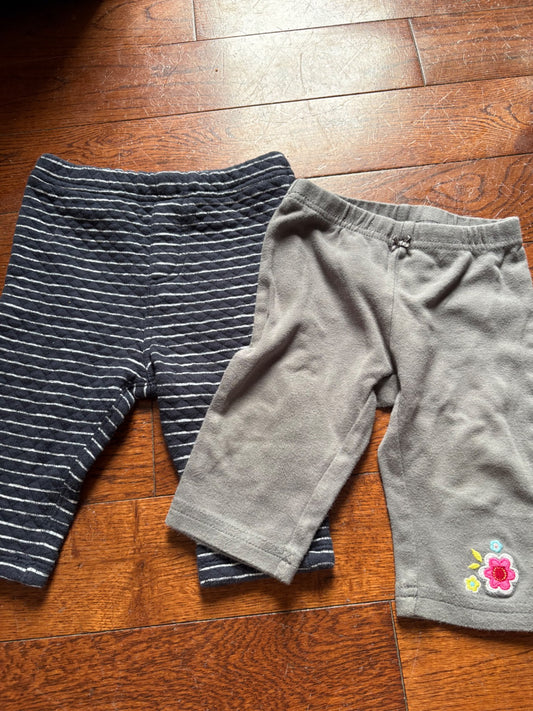 Joe Fresh/Carters Pants 3-6 months , Kids 6 Month (3-6M)
