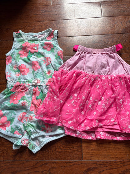 Carters 9 months tank top/romper, Kids 9 Month (6-9M)