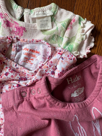 Floral Shirts 3-6 months , Kids 6 Month (3-6M)