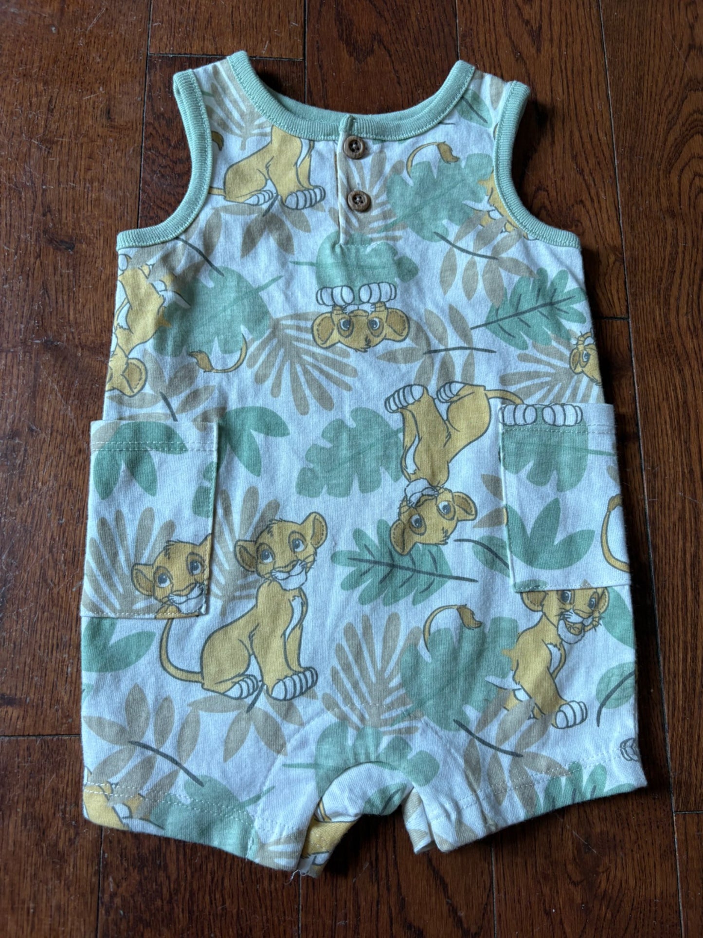 Disney Baby Lion King Romper 0-3 months , Kids 3 Month (0-3M)