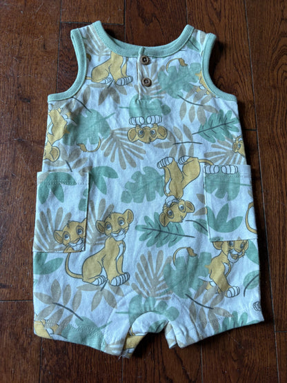 Disney Baby Lion King Romper 0-3 months , Kids 3 Month (0-3M)