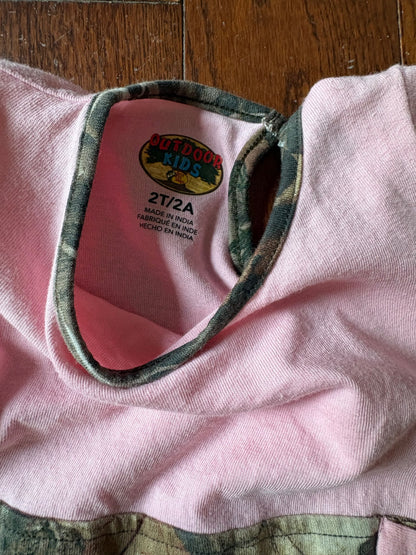 Bass Pro Shop Pink Camo Dress 2T