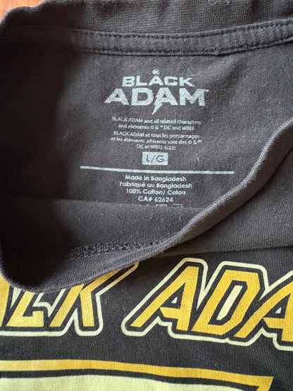 Black Adam Shirt large 10 youth, Kids 10
