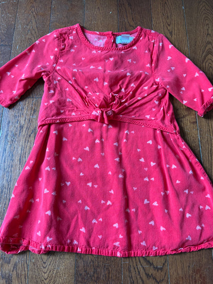 Old Navy Red heart dress 4T, Kids 4/4T