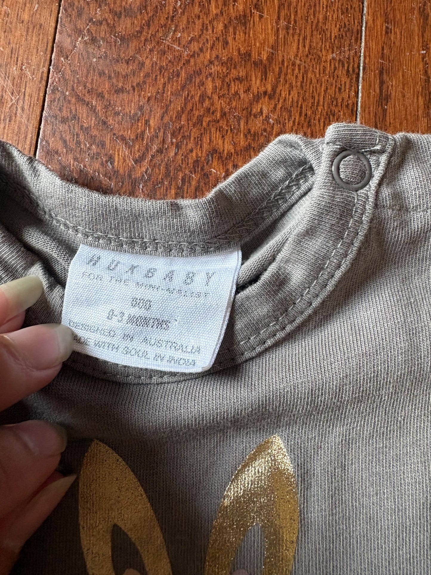 Huxbaby Onesie 0-3 months, Kids 3 Month (0-3M)