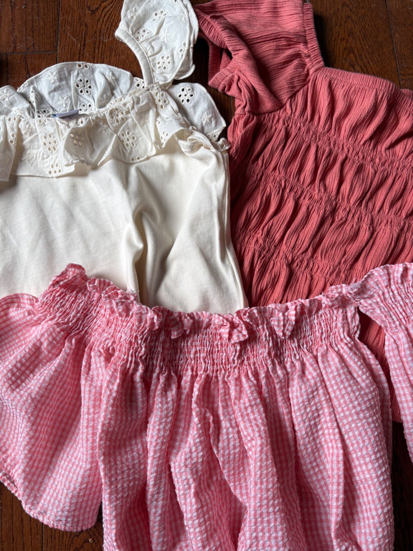 3 summer Old Navy Shirts , Kids 6/6X