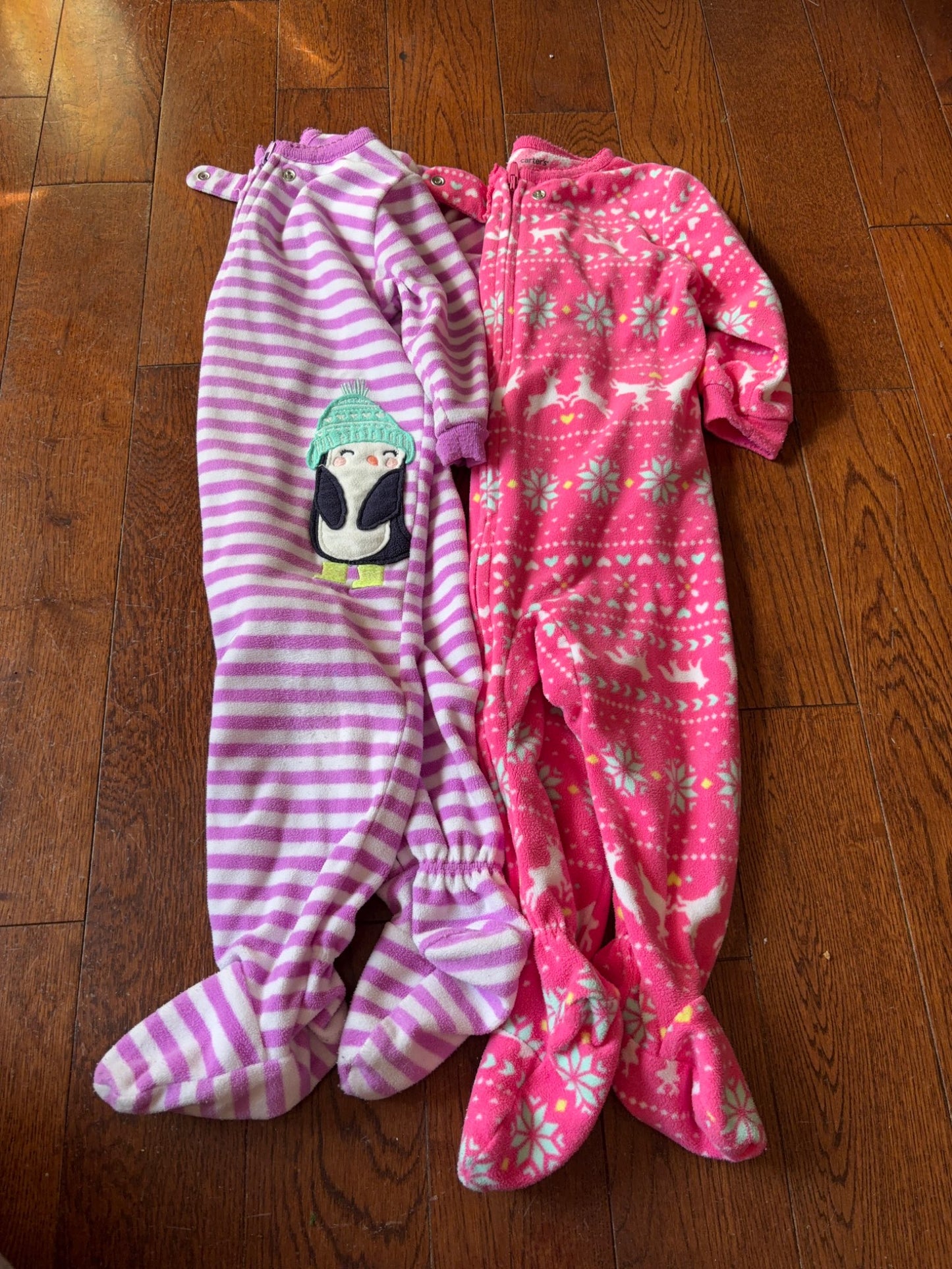 Carters Fleece Pjs 9 months , Kids 9 Month (6-9M)