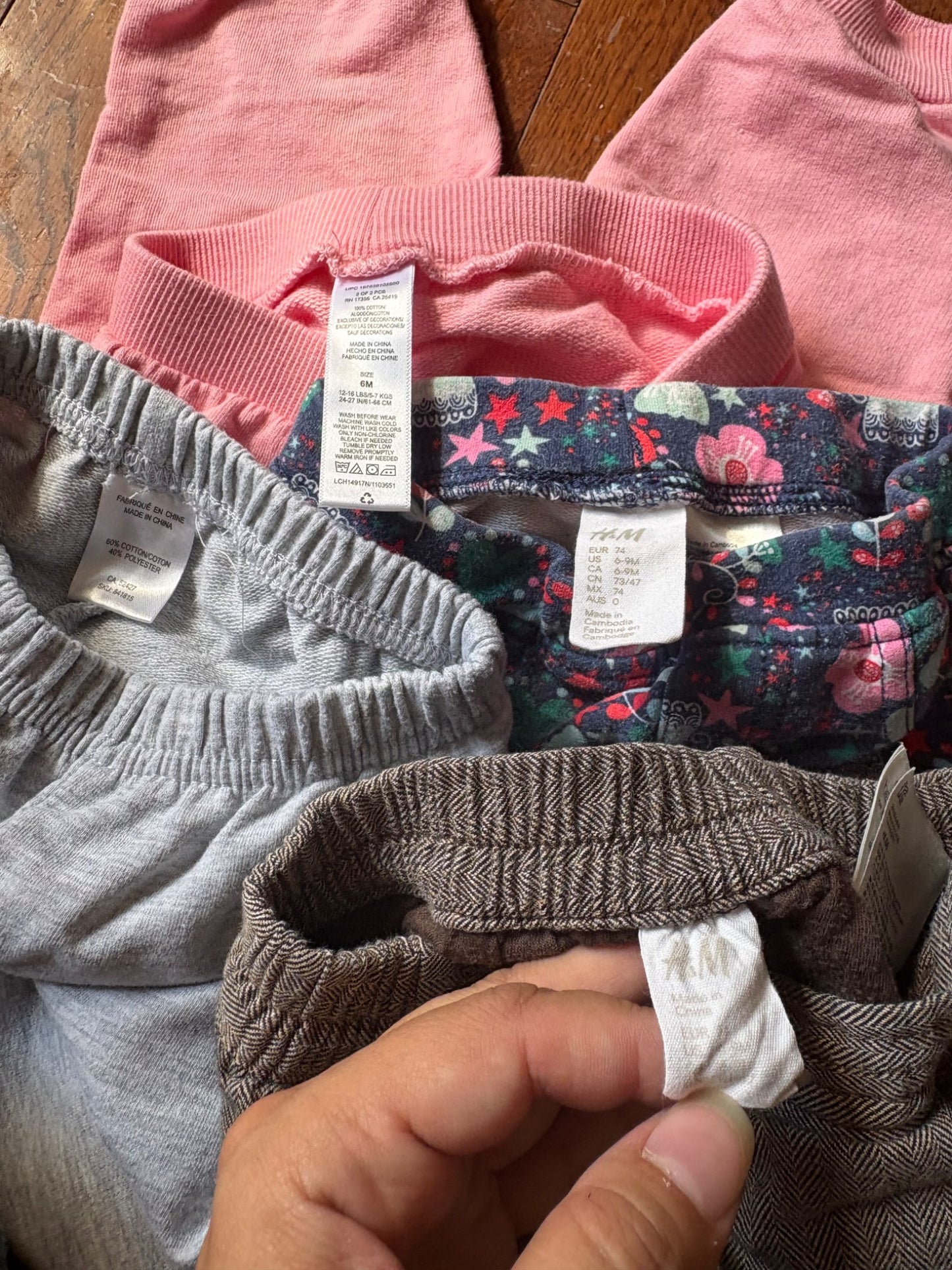 Baby pants Bundle 6-9 months , Kids 9 Month (6-9M)
