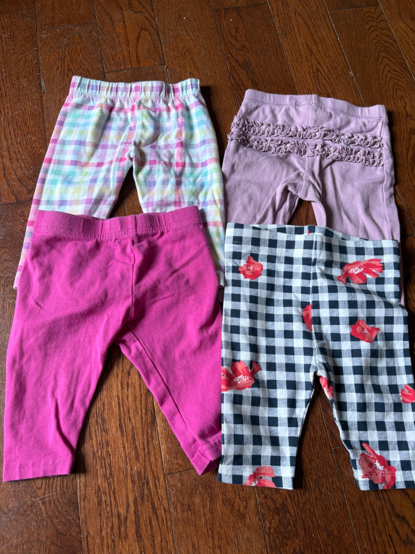 4 baby pants 3-6 months , Kids 6 Month (3-6M)