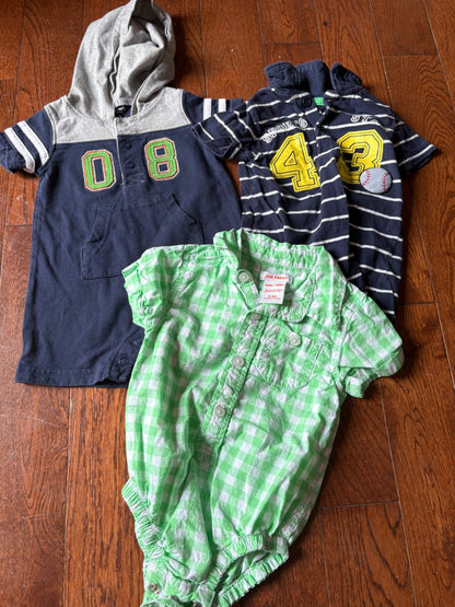 Baby Short Sleeve Outfits 3-6 months , Kids 6 Month (3-6M)