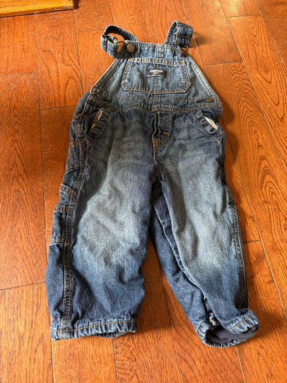 Osh Kosh Overalls with fleece 12 months , Kids 12 Month (9-12M)