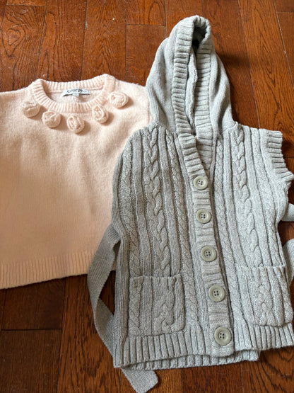 Old Navy Cardigan Vest and George Sweater 3T, Kids 3T
