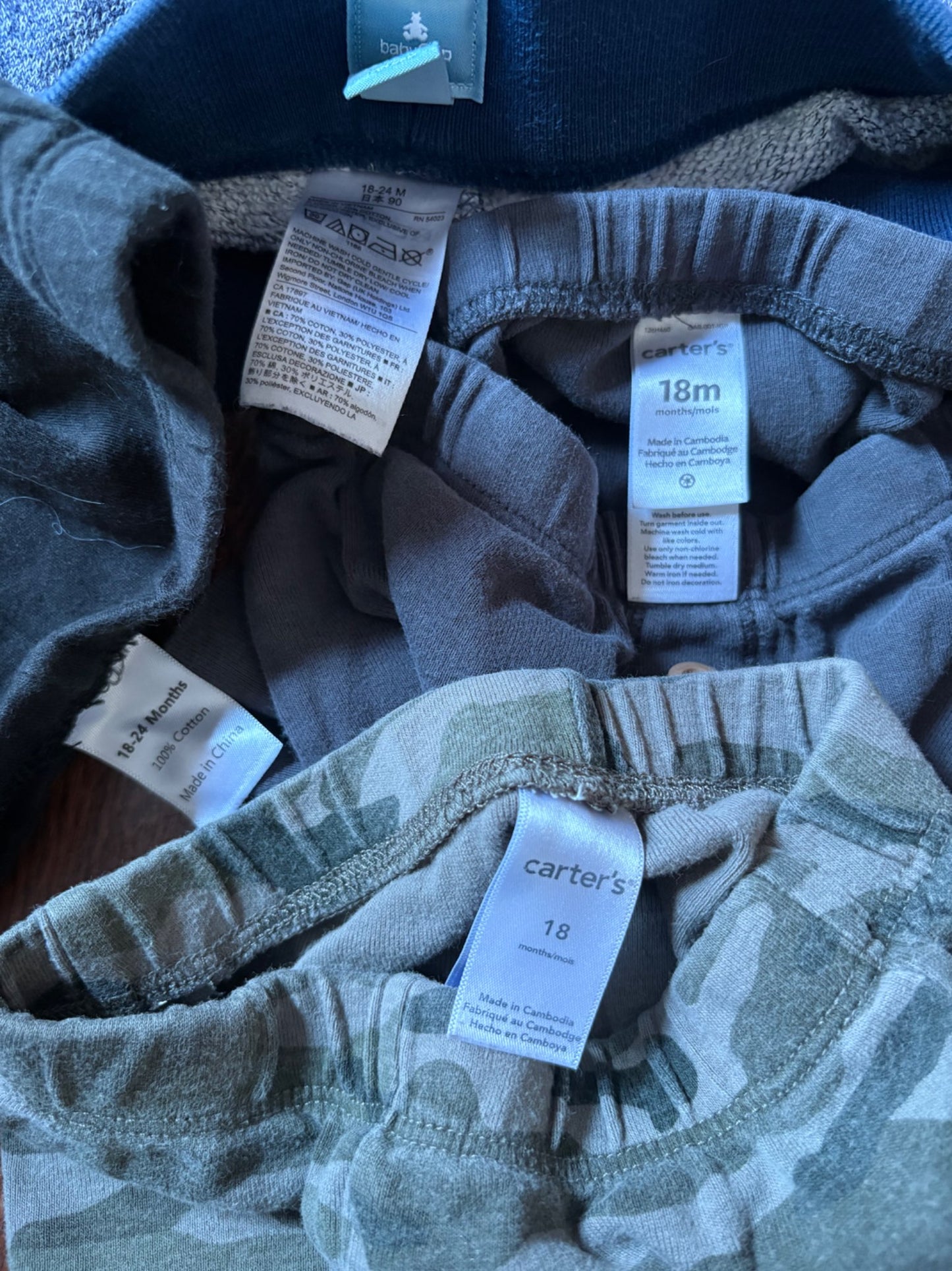 4 Pants 12-18 months , Kids 18 Month (12-18M)
