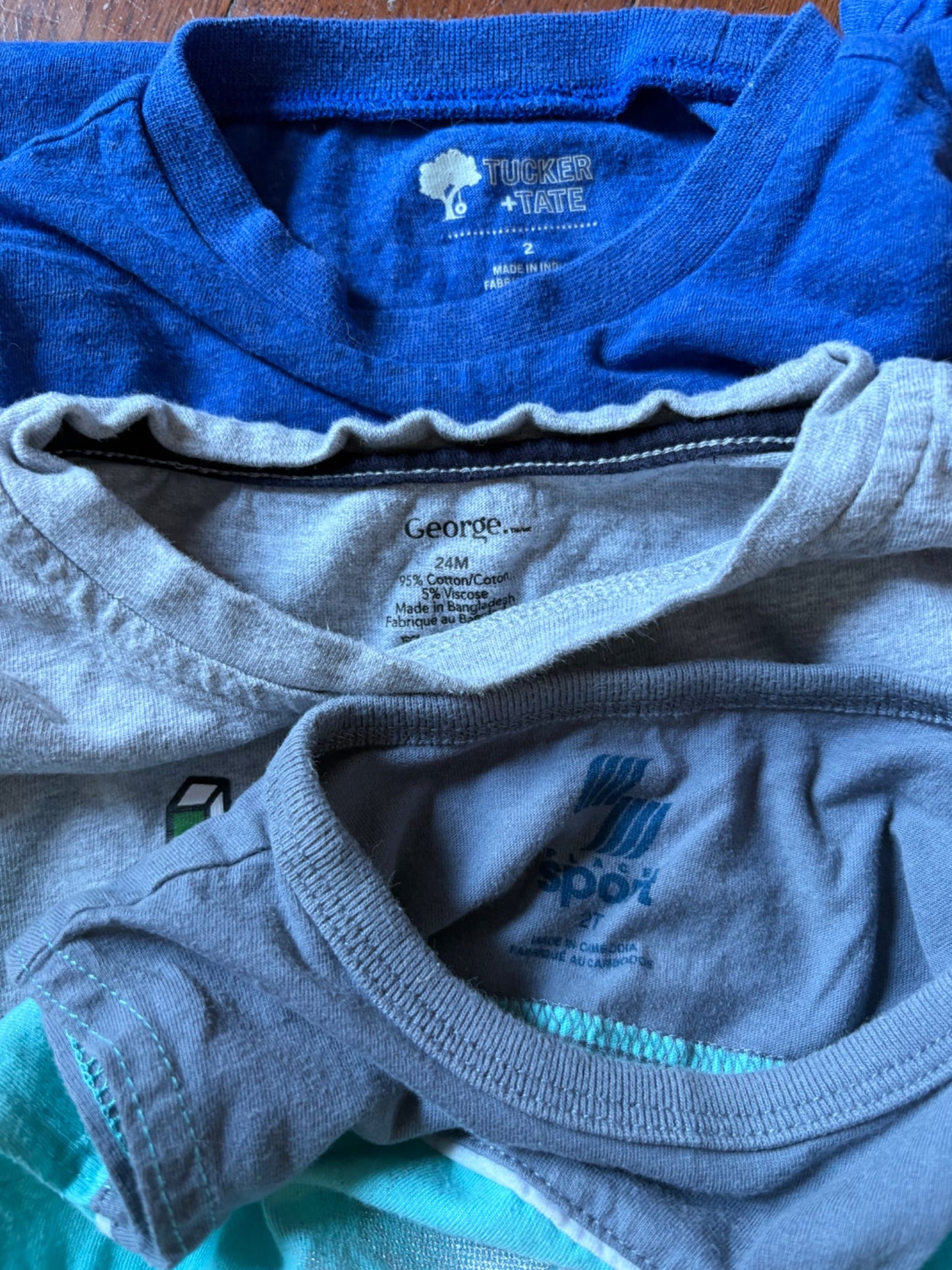 3 shirt bundles 2T, Kids 2T