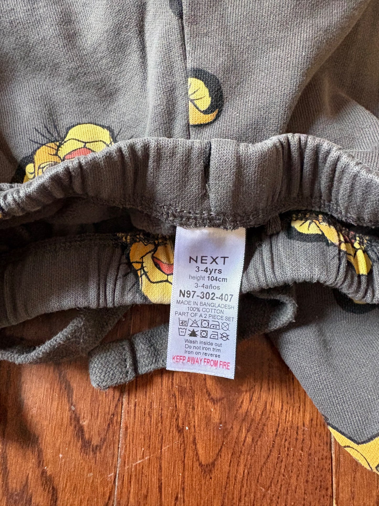 Lion King sweatpants 3T, Kids 3T